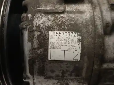 Peça sobressalente para automóvel em segunda mão compressor de ar condicionado a/a a/c por opel corsa d 1.3 16v cdti referências oem iam 55703721 4471905550 denso 6854104