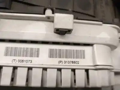 Peça sobressalente para automóvel em segunda mão quadrante por volvo v40 fastback (525) d3 referências oem iam 31376802  36001087