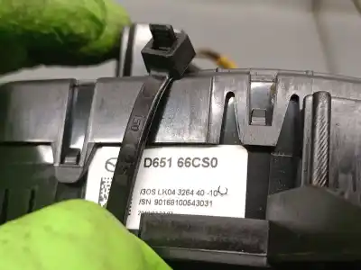 Peça sobressalente para automóvel em segunda mão comutador de luzes por mazda 6 hatchback (gh) 2.2 mzr-cd (gh10) referências oem iam d65166cs0  d651661b1