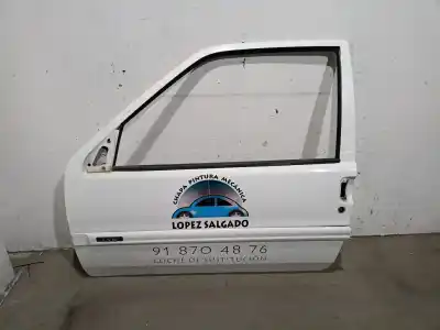 Second-hand car spare part left front door for citroen saxo 1.5 diesel oem iam references 9002h2