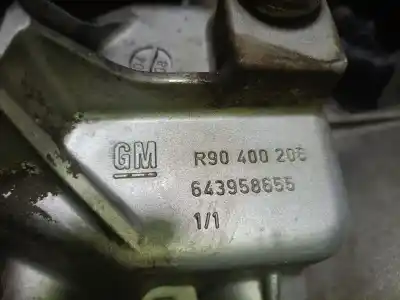 Second-hand car spare part gearbox for opel combo 1.7 16v di cat (y 17 dtl / lk8) oem iam references f13w374 b09341f13w374 700132