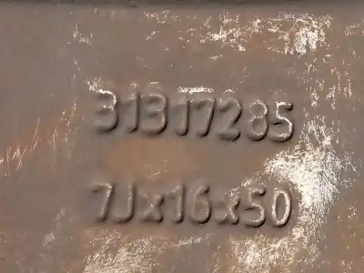 Peça sobressalente para automóvel em segunda mão jante por volvo v40 fastback (525) d3 referências oem iam 31317285  r167jx16x50