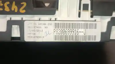 Pezzo di ricambio per auto di seconda mano pannello degli strumenti per renault modus 1.4 16v riferimenti oem iam p8200699916j  8200699916