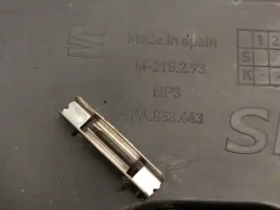 Peça sobressalente para automóvel em segunda mão grelha frontal por seat leon (kl1) 1.0 tsi referências oem iam 5fa853643  5fa853654