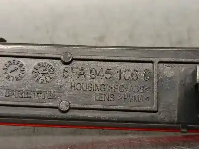 Peça sobressalente para automóvel em segunda mão farolim de para choques traseiro direito  por seat leon (kl1) 1.0 tsi referências oem iam 5fa945106c  5fa945106c