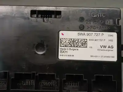 Second-hand car spare part electronic module for seat leon (kl1) 1.0 tsi oem iam references 5wa907727p  