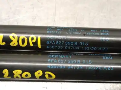 Peça sobressalente para automóvel em segunda mão amortecedores do tronco / porta por seat leon (kl1) 1.0 tsi referências oem iam 5fa827550b  5fa827550c