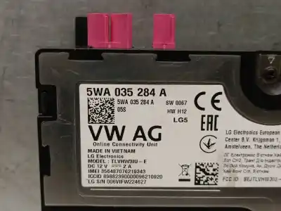 Second-hand car spare part electronic module for seat leon (kl1) 1.0 tsi oem iam references 5wa035284a  