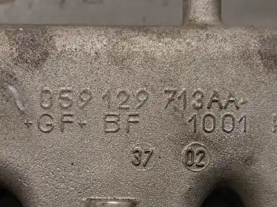 Peça sobressalente para automóvel em segunda mão coletor admissão por audi a4 berlina (8e) 2.5 tdi (120kw) referências oem iam 059129713aa  059129713ab