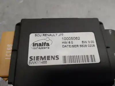 Peça sobressalente para automóvel em segunda mão módulo eletrônico por renault modus 1.5 dci diesel referências oem iam 10005062 5wk11466 siemens 