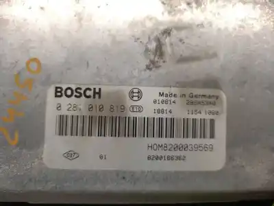 Peça sobressalente para automóvel em segunda mão centralina de motor uce por renault scenic (ja..) 1.9 dci authentique referências oem iam 8200166362 0281010819 bosch 