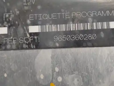 Second-hand car spare part ecu engine control for citroen berlingo 1.9 d multispace oem iam references 9650360280  