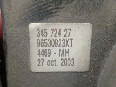 Second-hand car spare part headlights switch for citroen berlingo 1.9 d multispace oem iam references 96530923xt  624232