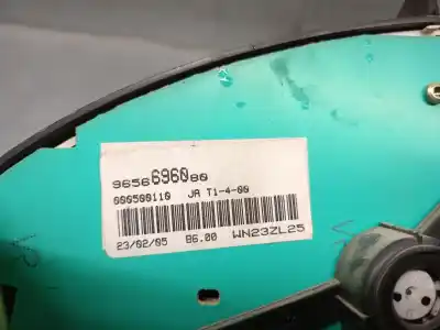 Peça sobressalente para automóvel em segunda mão quadrante por citroen berlingo 1.9 d multispace referências oem iam 9656696080  6106le