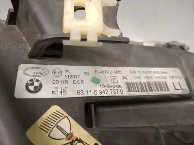Second-hand car spare part left headlight for bmw 3 (e90) 318 d oem iam references 631169427379  63116942721