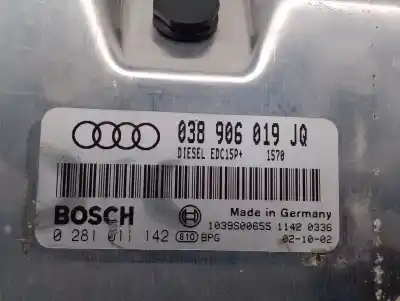 Second-hand car spare part ecu engine control for audi a4 b6 avant (8e5) 1.9 tdi oem iam references 038906019jq 0281011142 bosch 