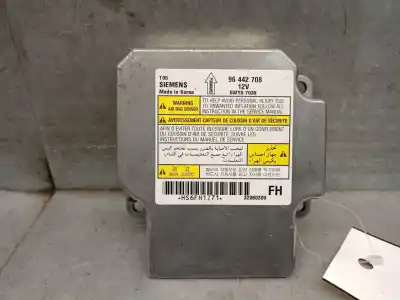 Peça sobressalente para automóvel em segunda mão centralina de airbag por chevrolet aveo 1.4 cat referências oem iam 96442708