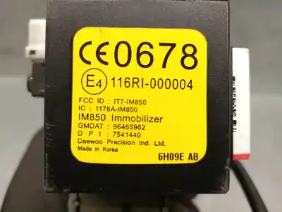 Second-hand car spare part ignition switch for chevrolet aveo 1.4 cat oem iam references 96465962  96261298