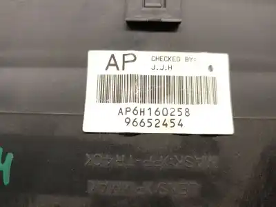 Peça sobressalente para automóvel em segunda mão quadrante por chevrolet aveo 1.4 cat referências oem iam 96652454  96652454