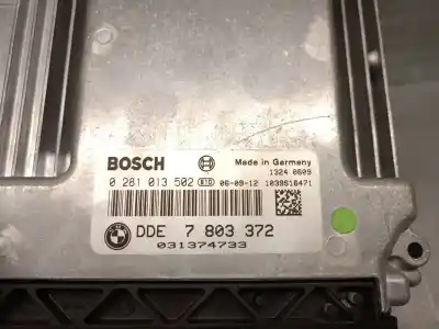Second-hand car spare part ecu engine control for bmw 3 (e90) 318 d oem iam references dde7803372 0281013502 bosh 