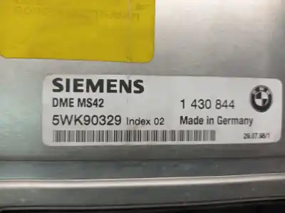 Second-hand car spare part ecu engine control for bmw 3 (e46) 328 i oem iam references 1430844 5wk90329 