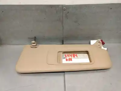 Second-hand car spare part right sunshade for bmw 3 (e90) 318 d oem iam references 51167252010  51167252010