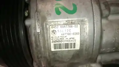 Second-hand car spare part air conditioning compressor for bmw 3 (e90) 318 d oem iam references 64526987766  64526987766