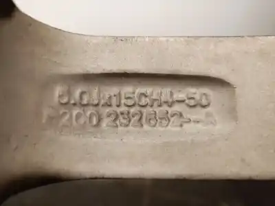 Pezzo di ricambio per auto di seconda mano cerchione in lega per renault modus 1.5 dci diesel riferimenti oem iam 8200232652  r156.0jx15ch4-50