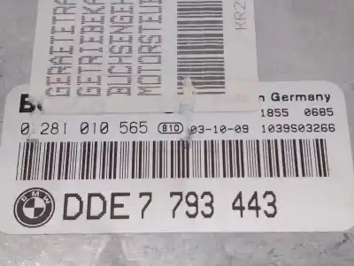 Tweedehands auto-onderdeel ecu motorcontroller voor bmw serie 3 compact (e46) 2.0 16v diesel cat oem iam-referenties dde7793443 0281010565 bosch 