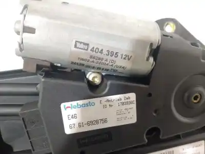 Peça sobressalente para automóvel em segunda mão tecto de abrir elétrico por bmw serie 3 compact (e46) 2.0 16v diesel cat referências oem iam 07112704  54137134537