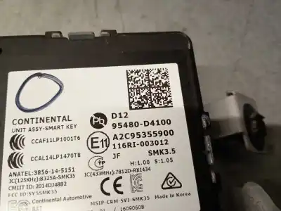 Peça sobressalente para automóvel em segunda mão módulo eletrônico por kia optima (jf) 1.7 crdi referências oem iam 95480d4100  