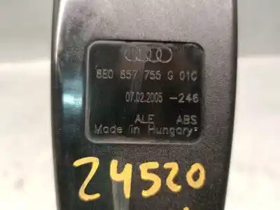 Piesă de schimb auto la mâna a doua CENTURÃ DE SIGURANȚÃ PARTEA DIN STÂNGA FAȚÃ pentru AUDI A4 B7 AVANT (8ED) 3.0 TDI QUATTRO Referințe OEM IAM 8E0857755G  