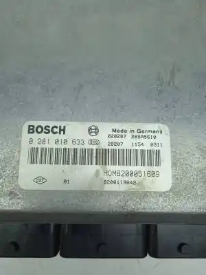 Second-hand car spare part ECU ENGINE CONTROL for OPEL VIVARO  OEM IAM references 0281010633  