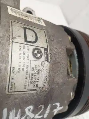 Peça sobressalente para automóvel em segunda mão compressor de ar condicionado a/a a/c por bmw x3 (e83) 2.0d referências oem iam 64526905643  148217