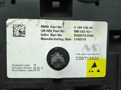 Peça sobressalente para automóvel em segunda mão quadrante por bmw mini (r56) 1.6 16v diesel cat referências oem iam 9189502-04  c00713930