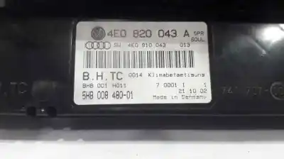 Peça sobressalente para automóvel em segunda mão comando de sofagem (chauffage / ar condicionado) por audi a8 (d2) 3.3 tdi quattro referências oem iam 4d0820043m  