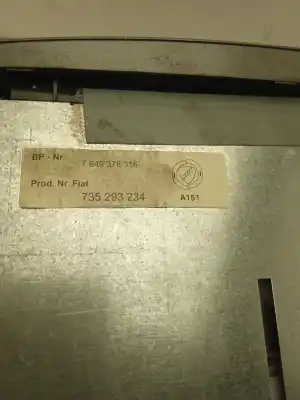 Pezzo di ricambio per auto di seconda mano IMPIANTO AUDIO / RADIO CD per ALFA ROMEO 147 (190)  Riferimenti OEM IAM 7649378316  