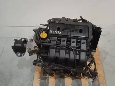 Second-hand car spare part complete engine for renault clio ii fase ii (b/cb0) authentique oem iam references d4f712  