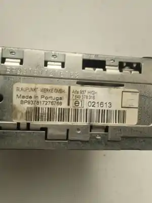 Pezzo di ricambio per auto di seconda mano IMPIANTO AUDIO / RADIO CD per ALFA ROMEO ALFA 147 (190)  Riferimenti OEM IAM 7649378316  