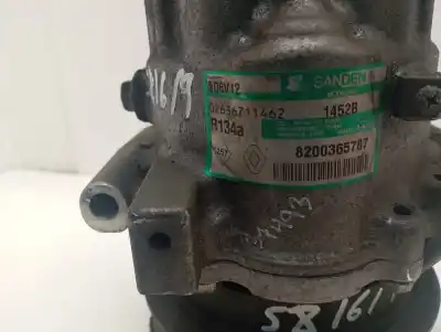 Peça sobressalente para automóvel em segunda mão compressor de ar condicionado a/a a/c por renault modus 1.5 dci diesel referências oem iam 8200365787  