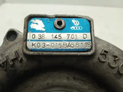 Peça sobressalente para automóvel em segunda mão TURBOCOMPRESOR por VOLKSWAGEN GOLF IV BERLINA (1J1)  Referências OEM IAM 038145701D  
