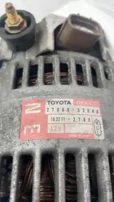 Second-hand car spare part alternator for toyota yaris (ksp9/scp9/nlp9) 1.4 turbodiesel cat oem iam references 2706033040  