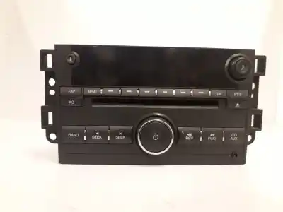 Peça sobressalente para automóvel em segunda mão SISTEMA DE ÁUDIO / RÁDIO CD por CHEVROLET AVEO  Referências OEM IAM 96628256  