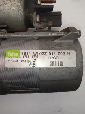 Second-hand car spare part starter motor for seat ibiza (6l1) 1.4 tdi oem iam references 02z911023h  