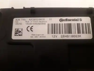 Second-hand car spare part ELECTRONIC MODULE for RENAULT CLIO IV (BH_)  OEM IAM references 248B18663R  