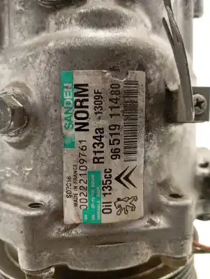Pezzo di ricambio per auto di seconda mano compressore aria condizionata per citroen c4 picasso i monospace (ud_) 1.6 hdi riferimenti oem iam 9651911480  