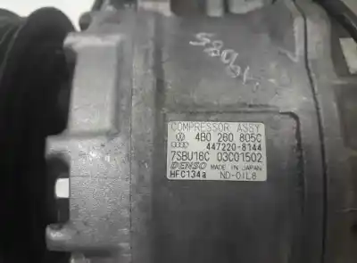 Pezzo di ricambio per auto di seconda mano compressore aria condizionata per audi a4 b5 avant (8d5) 2.5 tdi riferimenti oem iam 4b0260805c  