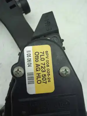 Автозапчасти б/у педальный потенциометр за porsche cayenne (typ 9pa) 4.5 v8 turbo cat 450 cv / 331 kw ссылки oem iam 7l0723507  