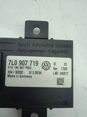 Автозапчастина б/у електронний модуль для porsche cayenne (typ 9pa) 4.5 v8 turbo cat 450 cv / 331 kw посилання на oem iam 7l0907719  