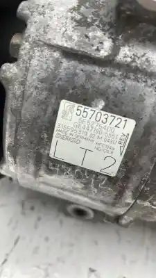 Peça sobressalente para automóvel em segunda mão compressor de ar condicionado a/a a/c por opel corsa d 1.3 16v cdti referências oem iam 4471905551  